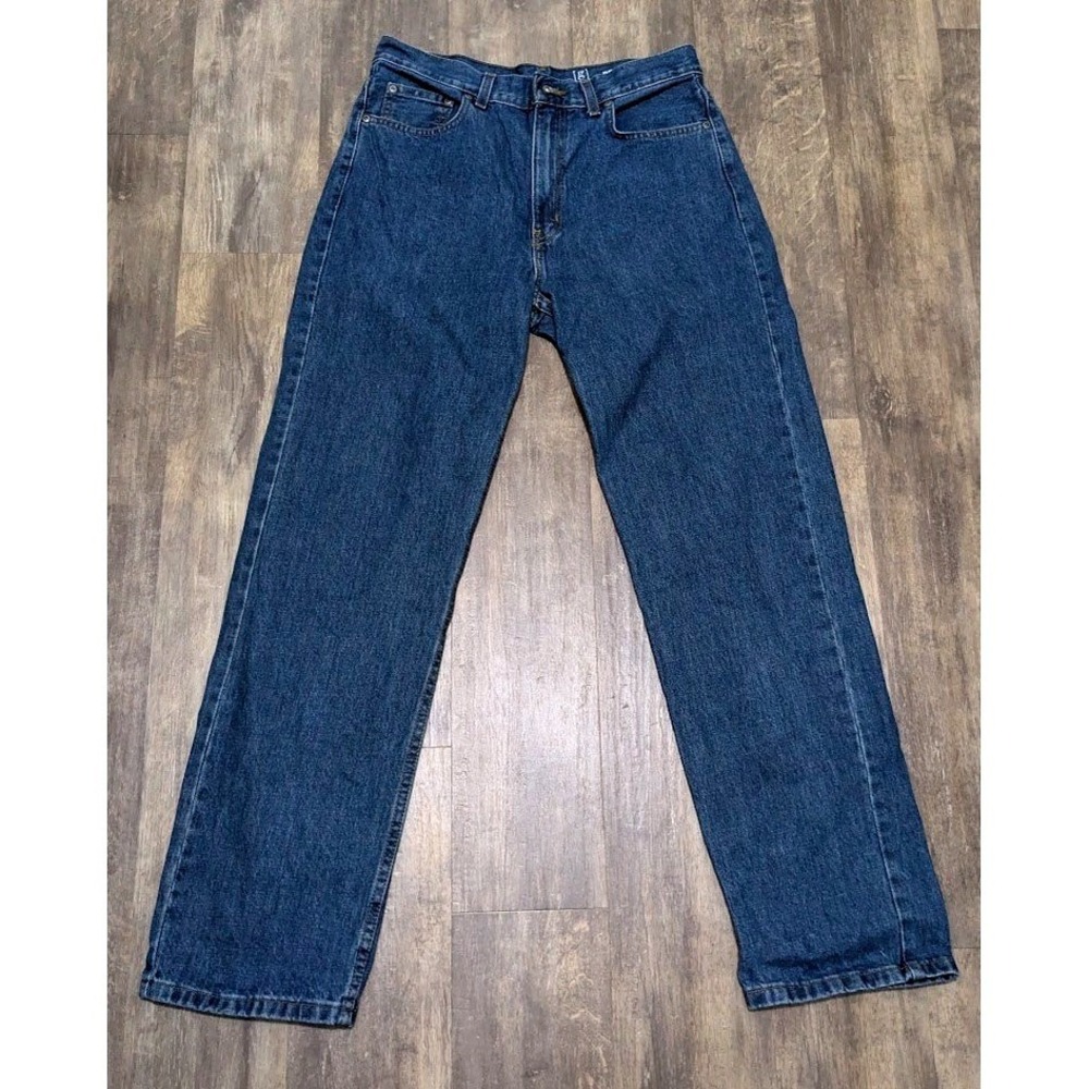 George Mens Relaxed Fit Jeans Medium Wash Blue 100% Cotton 30x32 472GE